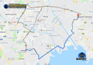 Levanto to Petron Taguig (34 Mins)