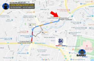 located along Congressional Avenue just 1.7km 